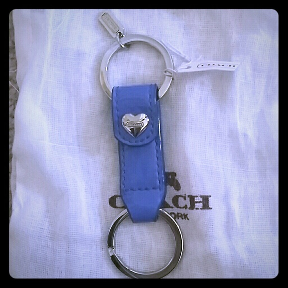 Coach valet key ring
