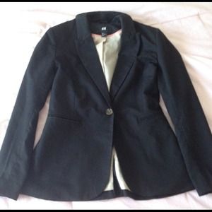 H&M black blazer
