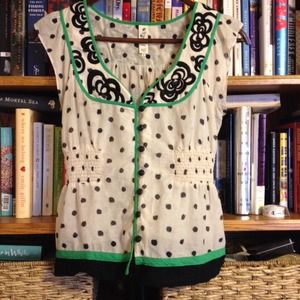 Anthropologie Floreat Blouse