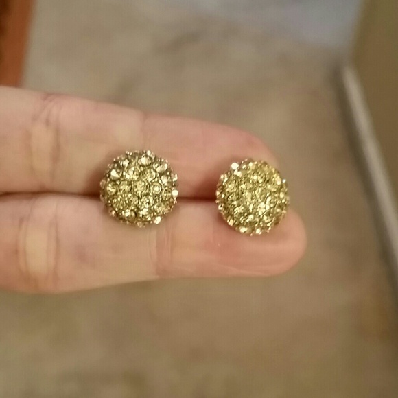 Gold tone studs