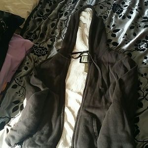 Never Worn Warm and Cozy Brown Fur Lined Jacket