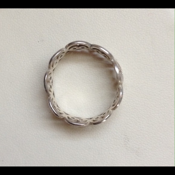 Sterling Silver filigree band. - Picture 2 of 2