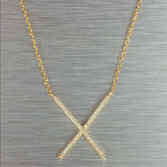 Gold-Tone .925 Necklace - Picture 1 of 1