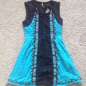 Free people turquoise dress