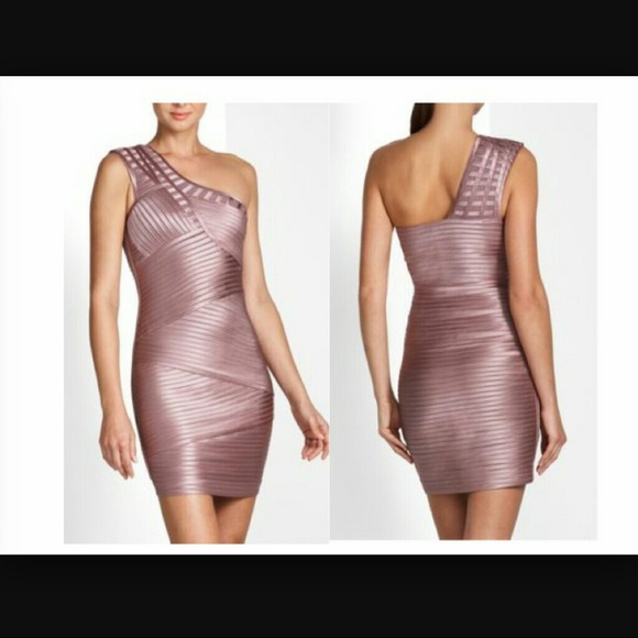 BCBG one shoulder dress size 2