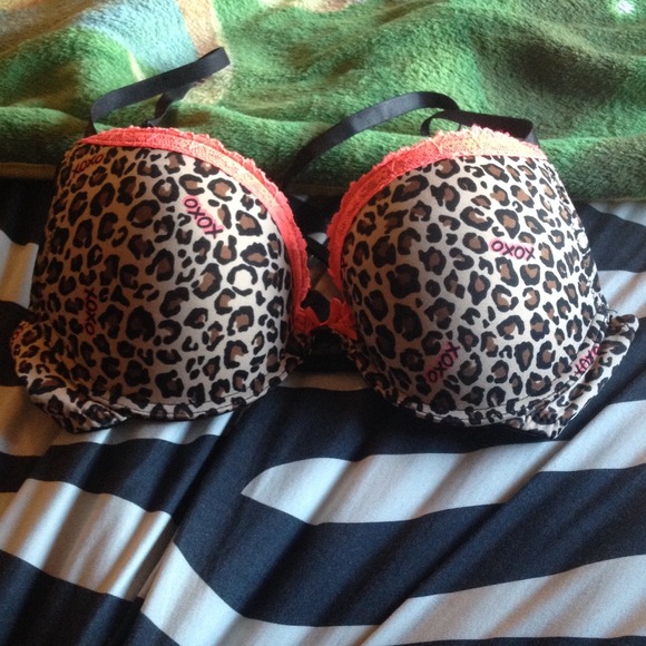 Leopard bra