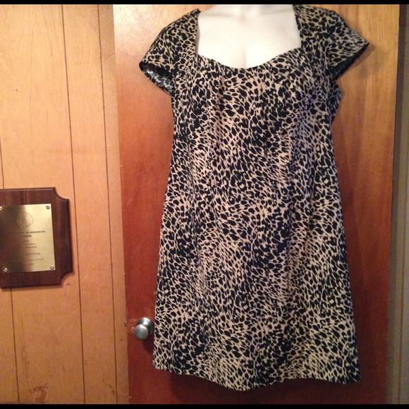 18w cheetah dress