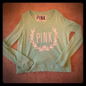 VS Pink Mint Green lightweight sweater
