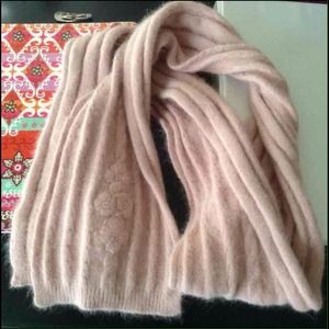 Light pink scarf