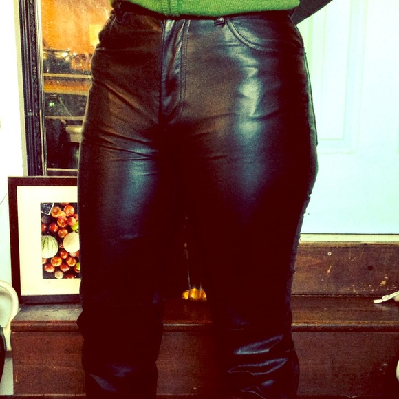 So cute Diesel leather pants