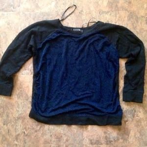 Blue Sequined Sweater