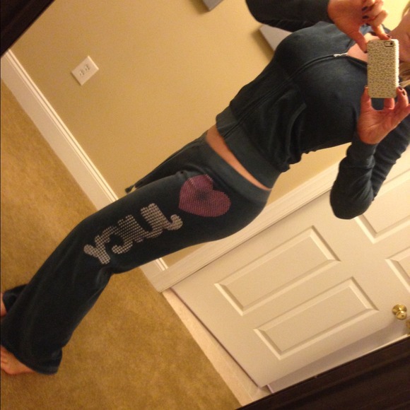 Navy Blue Juciy sweat outfit