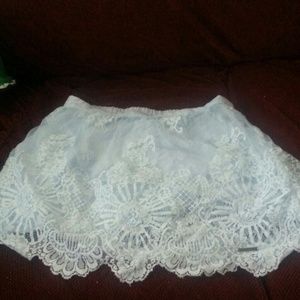 Abercrombie and Fitch lace skirt