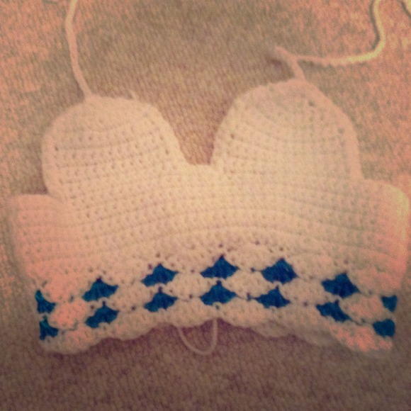 Crochet crop top