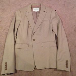 Beige Banana Republic Blazer