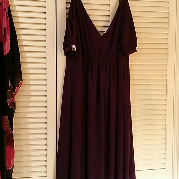 **REDUCED**Evening dress deep plum