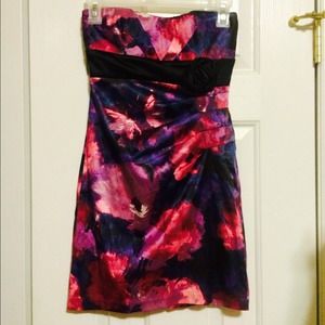 Beautiful flower print dress