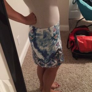 Gorgeous Express tribal skirt