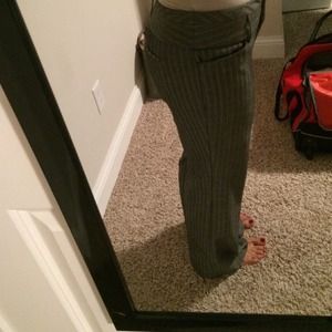 Gorgeous Express pinstriped editor pants