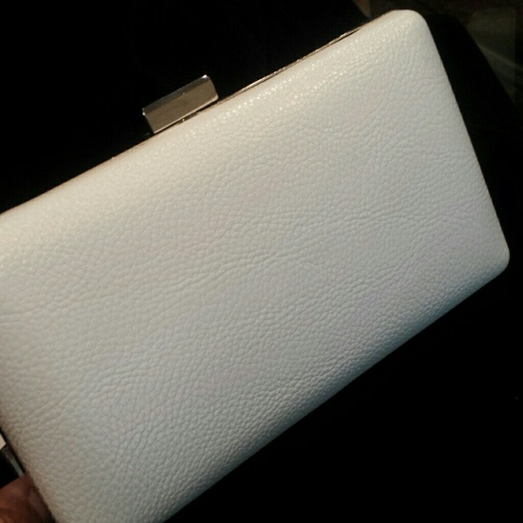 Studded purse/clutch bag, faux leather - Picture 4 of 4