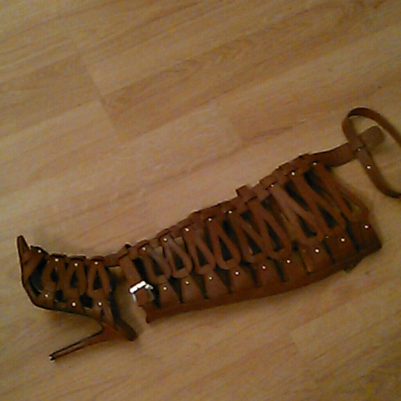 Sexy gladiator heels