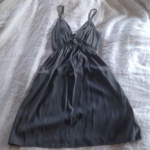 Cynthia Vincent Grey Summer Dress
