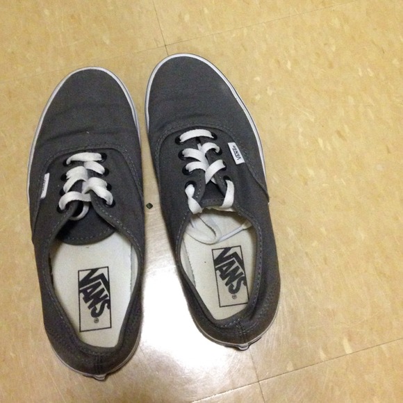 Classic Gray Vans - Picture 1 of 3
