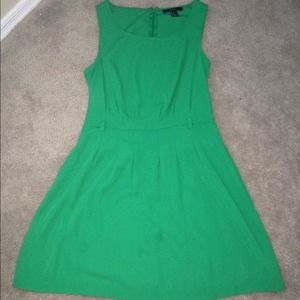 Green pixie dress