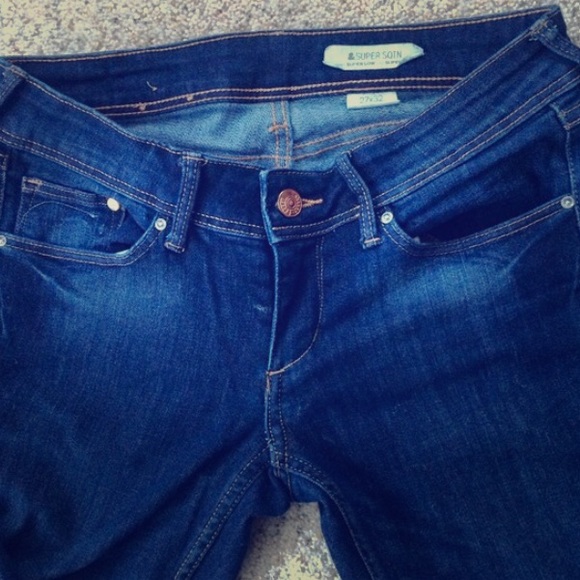 H&M dark skinny jeans