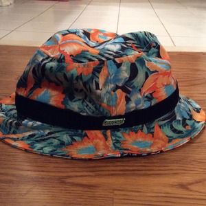 Floral bucket hat