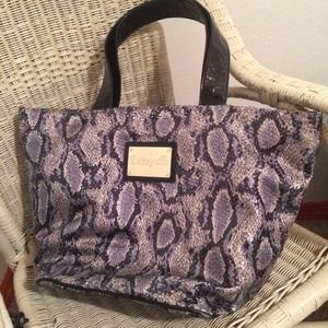 Bettseyville sequence snakeskin print handbag