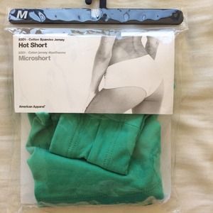AA green boy shorts