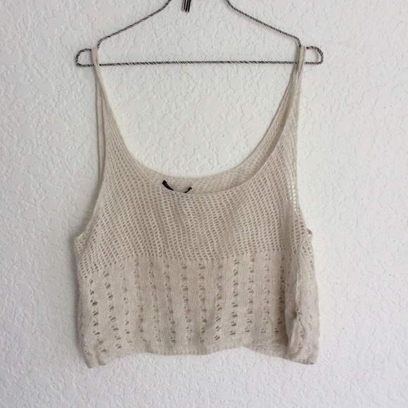 Brandy crochet tank