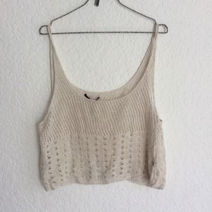 Brandy crochet tank