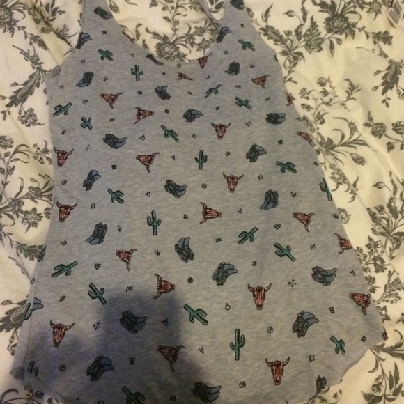 Wild West print Tank