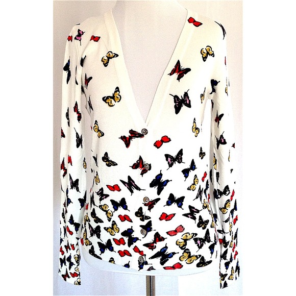 Grey or White Butterfly Cardigans - Picture 3 of 3