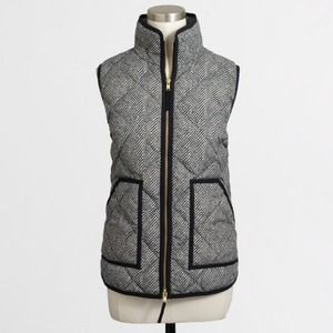 J. Crew Herringbone Vest!
