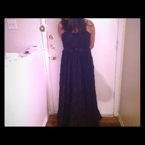 Black Adriana Papell Dress
