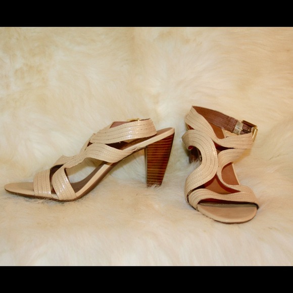 New Franco Sarto Tan Heels✨👠