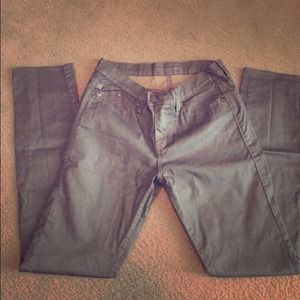 Rock & Republic metallic pants