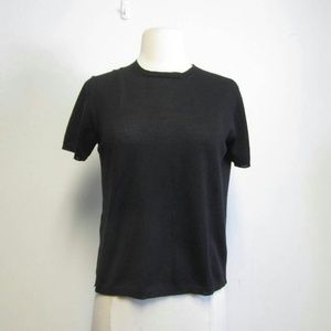 Prada black crew sweater