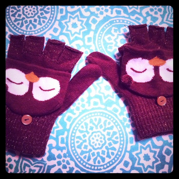 🚫sold🚫Cute owl gloves!