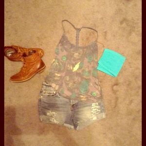 Free People tank, size Small