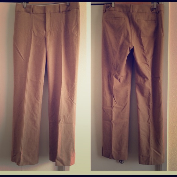 Banana Republic tan slacks!