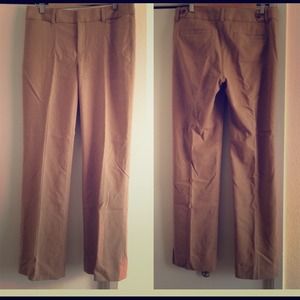 Banana Republic tan slacks!