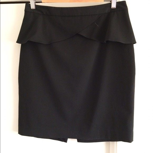 Black Peplum skirt from Express!