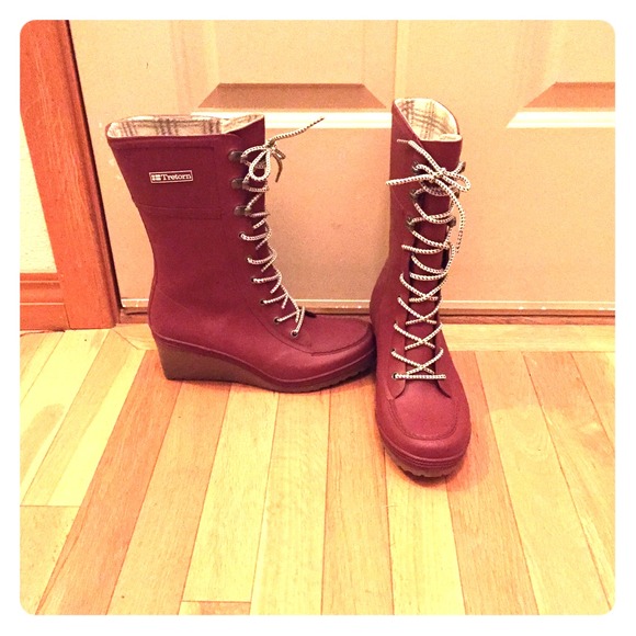 Tretorn Women's Plask Lace Rainboots