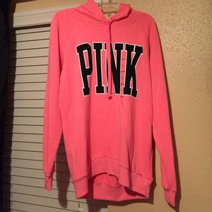 PINK varsity hoodie