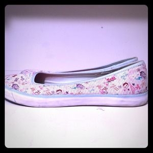 Colorful ked slip on shoes
