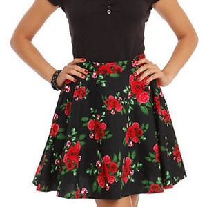 @vermeilxsadness Hell Bunny Skirt/ nightmare tee